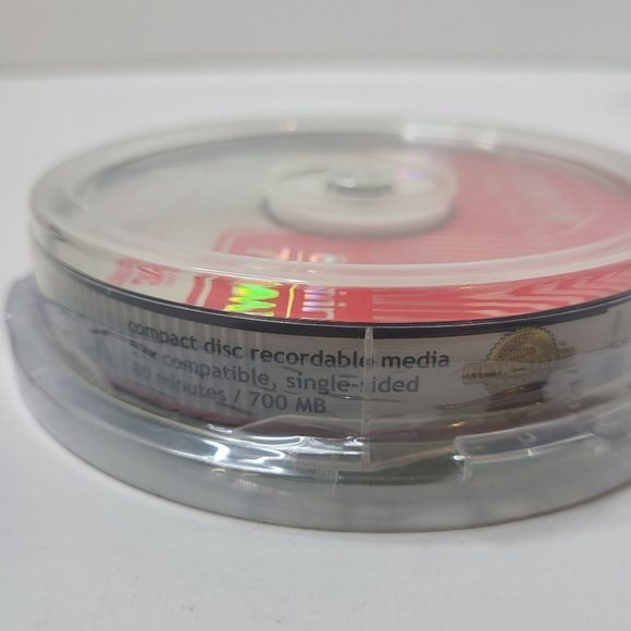 New Color Laboratories CD-R 52x 80min 700MB 10-pack Sealed - Mini Spindle - Picture 4 of 7